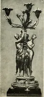 An illustration from An historical guide to French interiors, furniture, decoration, woodwork, & allied arts during the last half of the seventeenth century, the whole of the eighteenth century, and the earlier part of the nineteenth (1900)
