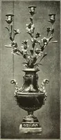 An illustration from An historical guide to French interiors, furniture, decoration, woodwork, & allied arts during the last half of the seventeenth century, the whole of the eighteenth century, and the earlier part of the nineteenth (1900)