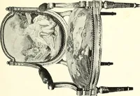 An illustration from An historical guide to French interiors, furniture, decoration, woodwork, & allied arts during the last half of the seventeenth century, the whole of the eighteenth century, and the earlier part of the nineteenth (1900)