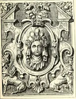 An illustration from An historical guide to French interiors, furniture, decoration, woodwork, & allied arts during the last half of the seventeenth century, the whole of the eighteenth century, and the earlier part of the nineteenth (1900)