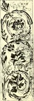 An illustration from An historical guide to French interiors, furniture, decoration, woodwork, & allied arts during the last half of the seventeenth century, the whole of the eighteenth century, and the earlier part of the nineteenth (1900)