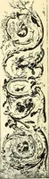 An illustration from An historical guide to French interiors, furniture, decoration, woodwork, & allied arts during the last half of the seventeenth century, the whole of the eighteenth century, and the earlier part of the nineteenth (1900)