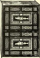 An illustration from An historical guide to French interiors, furniture, decoration, woodwork, & allied arts during the last half of the seventeenth century, the whole of the eighteenth century, and the earlier part of the nineteenth (1900)