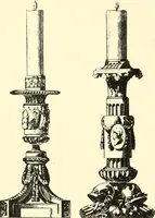 An illustration from An historical guide to French interiors, furniture, decoration, woodwork, & allied arts during the last half of the seventeenth century, the whole of the eighteenth century, and the earlier part of the nineteenth (1900)
