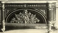 An illustration from An historical guide to French interiors, furniture, decoration, woodwork, & allied arts during the last half of the seventeenth century, the whole of the eighteenth century, and the earlier part of the nineteenth (1900)