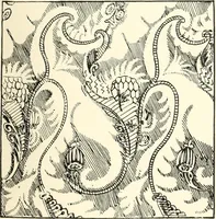 An illustration from An historical guide to French interiors, furniture, decoration, woodwork, & allied arts during the last half of the seventeenth century, the whole of the eighteenth century, and the earlier part of the nineteenth (1900)