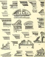 An illustration from An historical guide to French interiors, furniture, decoration, woodwork, & allied arts during the last half of the seventeenth century, the whole of the eighteenth century, and the earlier part of the nineteenth (1900)