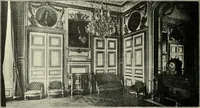 An illustration from An historical guide to French interiors, furniture, decoration, woodwork, & allied arts during the last half of the seventeenth century, the whole of the eighteenth century, and the earlier part of the nineteenth (1900)