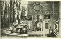 An illustration from An historical guide to French interiors, furniture, decoration, woodwork, & allied arts during the last half of the seventeenth century, the whole of the eighteenth century, and the earlier part of the nineteenth (1900)