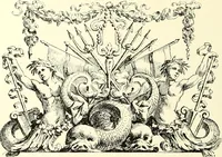 An illustration from An historical guide to French interiors, furniture, decoration, woodwork, & allied arts during the last half of the seventeenth century, the whole of the eighteenth century, and the earlier part of the nineteenth (1900)