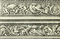 An illustration from An historical guide to French interiors, furniture, decoration, woodwork, & allied arts during the last half of the seventeenth century, the whole of the eighteenth century, and the earlier part of the nineteenth (1900)
