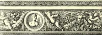 An illustration from An historical guide to French interiors, furniture, decoration, woodwork, & allied arts during the last half of the seventeenth century, the whole of the eighteenth century, and the earlier part of the nineteenth (1900)