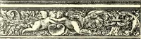 An illustration from An historical guide to French interiors, furniture, decoration, woodwork, & allied arts during the last half of the seventeenth century, the whole of the eighteenth century, and the earlier part of the nineteenth (1900)