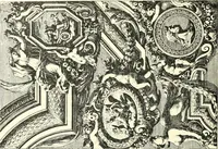 An illustration from An historical guide to French interiors, furniture, decoration, woodwork, & allied arts during the last half of the seventeenth century, the whole of the eighteenth century, and the earlier part of the nineteenth (1900)