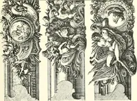 An illustration from An historical guide to French interiors, furniture, decoration, woodwork, & allied arts during the last half of the seventeenth century, the whole of the eighteenth century, and the earlier part of the nineteenth (1900)
