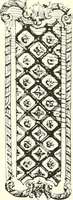 An illustration from An historical guide to French interiors, furniture, decoration, woodwork, & allied arts during the last half of the seventeenth century, the whole of the eighteenth century, and the earlier part of the nineteenth (1900)
