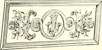 An illustration from An historical guide to French interiors, furniture, decoration, woodwork, & allied arts during the last half of the seventeenth century, the whole of the eighteenth century, and the earlier part of the nineteenth (1900)