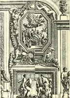 An illustration from An historical guide to French interiors, furniture, decoration, woodwork, & allied arts during the last half of the seventeenth century, the whole of the eighteenth century, and the earlier part of the nineteenth (1900)