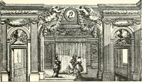 An illustration from An historical guide to French interiors, furniture, decoration, woodwork, & allied arts during the last half of the seventeenth century, the whole of the eighteenth century, and the earlier part of the nineteenth (1900)