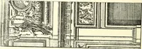 An illustration from An historical guide to French interiors, furniture, decoration, woodwork, & allied arts during the last half of the seventeenth century, the whole of the eighteenth century, and the earlier part of the nineteenth (1900)
