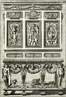 An illustration from An historical guide to French interiors, furniture, decoration, woodwork, & allied arts during the last half of the seventeenth century, the whole of the eighteenth century, and the earlier part of the nineteenth (1900)