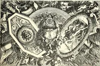 An illustration from An historical guide to French interiors, furniture, decoration, woodwork, & allied arts during the last half of the seventeenth century, the whole of the eighteenth century, and the earlier part of the nineteenth (1900)