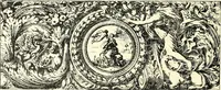An illustration from An historical guide to French interiors, furniture, decoration, woodwork, & allied arts during the last half of the seventeenth century, the whole of the eighteenth century, and the earlier part of the nineteenth (1900)