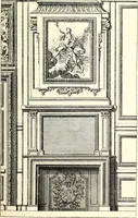 An illustration from An historical guide to French interiors, furniture, decoration, woodwork, & allied arts during the last half of the seventeenth century, the whole of the eighteenth century, and the earlier part of the nineteenth (1900)
