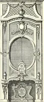 An illustration from An historical guide to French interiors, furniture, decoration, woodwork, & allied arts during the last half of the seventeenth century, the whole of the eighteenth century, and the earlier part of the nineteenth (1900)