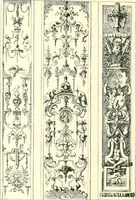 An illustration from An historical guide to French interiors, furniture, decoration, woodwork, & allied arts during the last half of the seventeenth century, the whole of the eighteenth century, and the earlier part of the nineteenth (1900)
