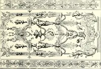 An illustration from An historical guide to French interiors, furniture, decoration, woodwork, & allied arts during the last half of the seventeenth century, the whole of the eighteenth century, and the earlier part of the nineteenth (1900)