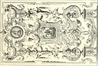 An illustration from An historical guide to French interiors, furniture, decoration, woodwork, & allied arts during the last half of the seventeenth century, the whole of the eighteenth century, and the earlier part of the nineteenth (1900)