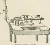 An illustration from Historical sketch of the electric telegraph : including its rise and progress in the United States (1852)