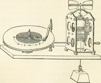 An illustration from Historical sketch of the electric telegraph : including its rise and progress in the United States (1852)