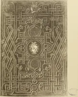 An illustration from Historic bindings in the Bodleian Library, Oxford : with reproductions of twenty-four of the finest bindings (1891)