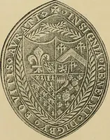 An illustration from Historic bindings in the Bodleian Library, Oxford : with reproductions of twenty-four of the finest bindings (1891)