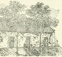 An illustration from Historic Canadian ground : the La Salle homestead of 1666 and other old landmarks of French Canada on the Lower Lachine Road (1892)