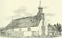 An illustration from Historic Canadian ground : the La Salle homestead of 1666 and other old landmarks of French Canada on the Lower Lachine Road (1892)