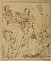 An illustration from The historic gallery of portraits and paintings; or, Biographical review: (1807)