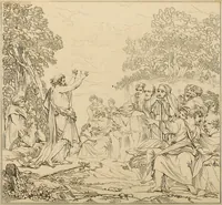 An illustration from The historic gallery of portraits and paintings; or, Biographical review: (1807)
