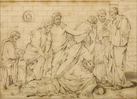 An illustration from The historic gallery of portraits and paintings; or, Biographical review: (1807)