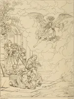 An illustration from The historic gallery of portraits and paintings; or, Biographical review: (1807)