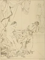 An illustration from The historic gallery of portraits and paintings; or, Biographical review: (1807)