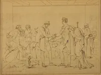 An illustration from The historic gallery of portraits and paintings; or, Biographical review: (1807)