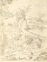 An illustration from The historic gallery of portraits and paintings; or, Biographical review: (1807)