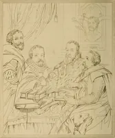 An illustration from The historic gallery of portraits and paintings; or, Biographical review: (1807)