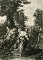 An illustration from Historic illustrations of the Bible : principally after the old masters (1840)