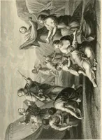 An illustration from Historic illustrations of the Bible : principally after the old masters (1840)