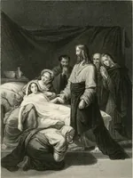 An illustration from Historic illustrations of the Bible : principally after the old masters (1840)