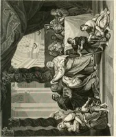 An illustration from Historic illustrations of the Bible : principally after the old masters (1840)